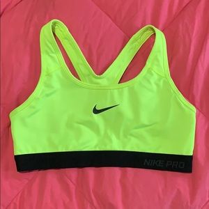 Nike Pro dry fit sports bra